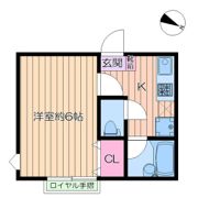 バーナルヒルズⅡAの間取り画像