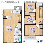 ヴィラ ウィスタリア G棟の間取り画像