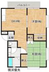 コージハイツ向山№2の間取り画像