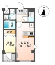 メゾン プレジールの間取り画像