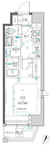 クレイシア八丁畷ステーションサイトの間取り画像