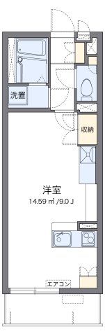 レオネクストコントワール御影弓場の間取り画像