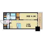 プレサンス大手前ピリオドの間取り画像