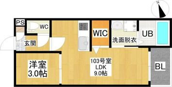 REGALEST LESATOの間取り画像