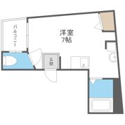 ステイタス難波ビルの間取り画像