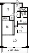 パシフィックマンションIIIの間取り画像