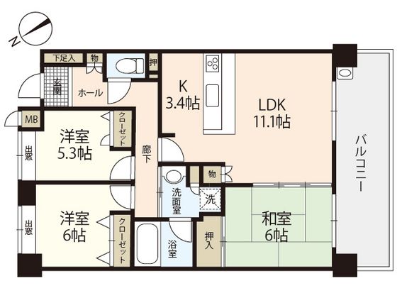 間取図