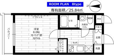 ステージファースト赤堤の間取り画像