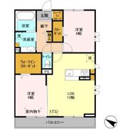 テラス市川高谷の間取り画像