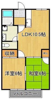 ビュー嵐山の間取り画像