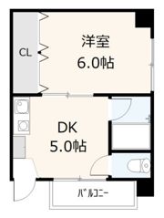 リヴィエラⅡの間取り画像