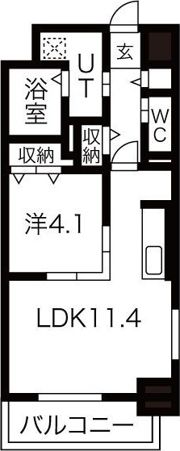 Tu Casa KEIWAの間取り画像