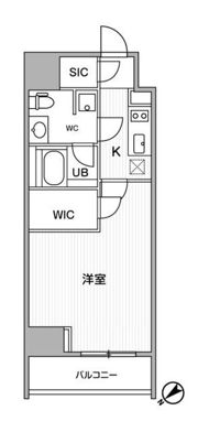 ALTERNA恵比寿の間取り画像
