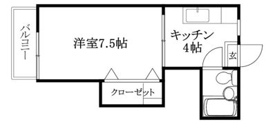 α-NEXT小栗の間取り画像