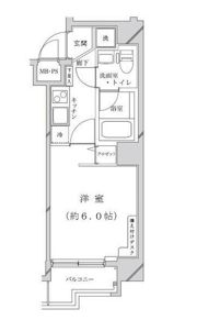 Rising Place桜木町の間取り画像