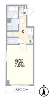フラットの間取り画像