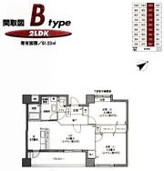 アネシス 横浜の間取り画像
