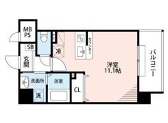 Chelsea Manor新屋敷の間取り画像
