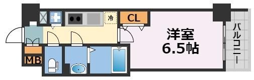 ジアコスモ難波南の間取り画像