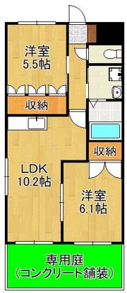 プラムヒルズの間取り画像