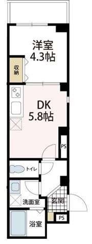 クロイツェルの間取り画像