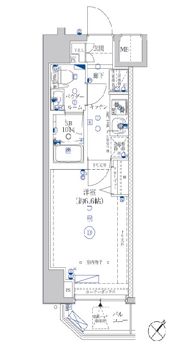 MAXIV横浜南DUEの間取り画像