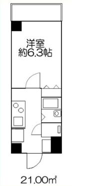ドミール関内大通の間取り画像