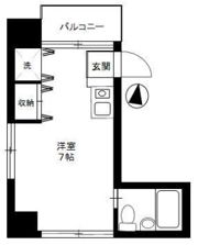 ラ・ルース国立の間取り画像