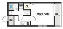 ドゥエリング千林商店街の間取り画像