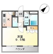 ヴィラ宝町の間取り画像