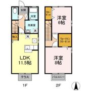 ローズコートの間取り画像