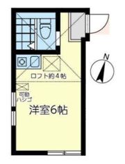 大島上町パウハナの間取り画像