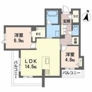 ジェンティーレ伍番館の間取り画像