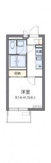 クレイノナカロクフォーの間取り画像