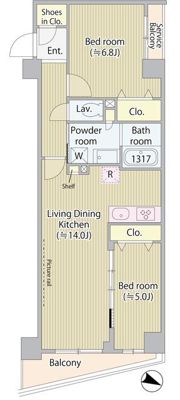 グラススペースの間取り画像