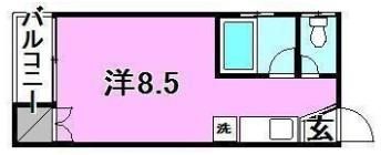ブランドール松前町の間取り画像