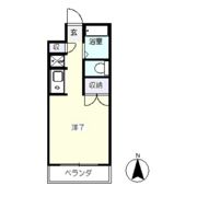アルファ西古松の間取り画像