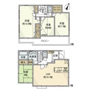 下保谷戸建の間取り画像