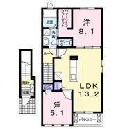 フェリオAの間取り画像