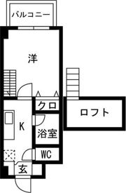 ラ・フォーレ東天満の間取り画像