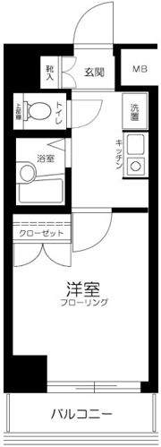 ロイヤルパレス高円寺の間取り画像