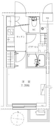 ジェノヴィア蕨の間取り画像