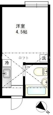 ヴェルジェ滝頭の間取り画像