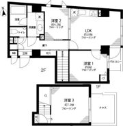 クレア白金高輪の間取り画像