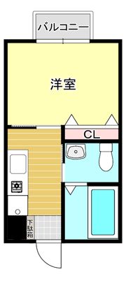 メゾン・ルベール B棟の間取り画像