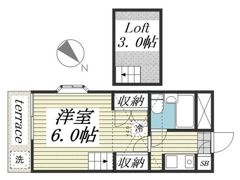ジュネパレス市川第24－Aの間取り画像