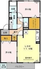 type N Aの間取り画像
