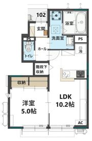カーサオハナの間取り画像