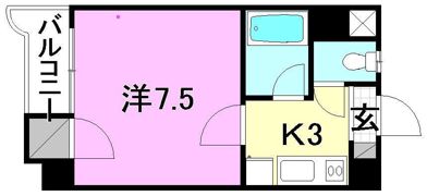 第3パールハイツの間取り画像