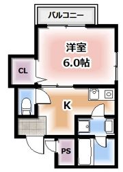 シャルム千林三番館の間取り画像